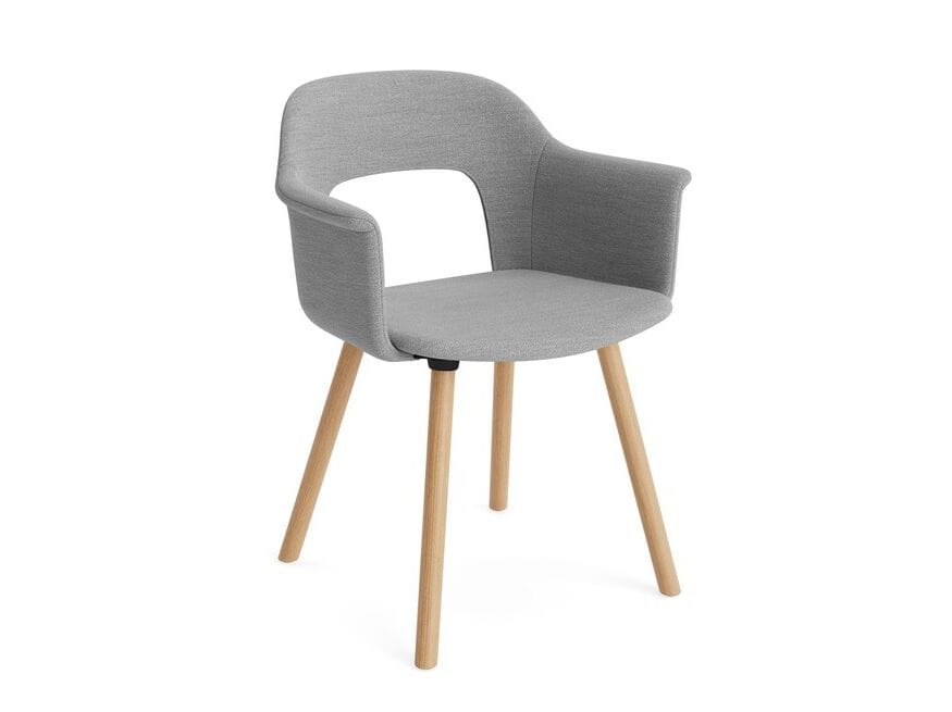 Мягкое кресло с открытой спинкой с подлокотниками Hay макет ARCH-00068393 - Вид №20