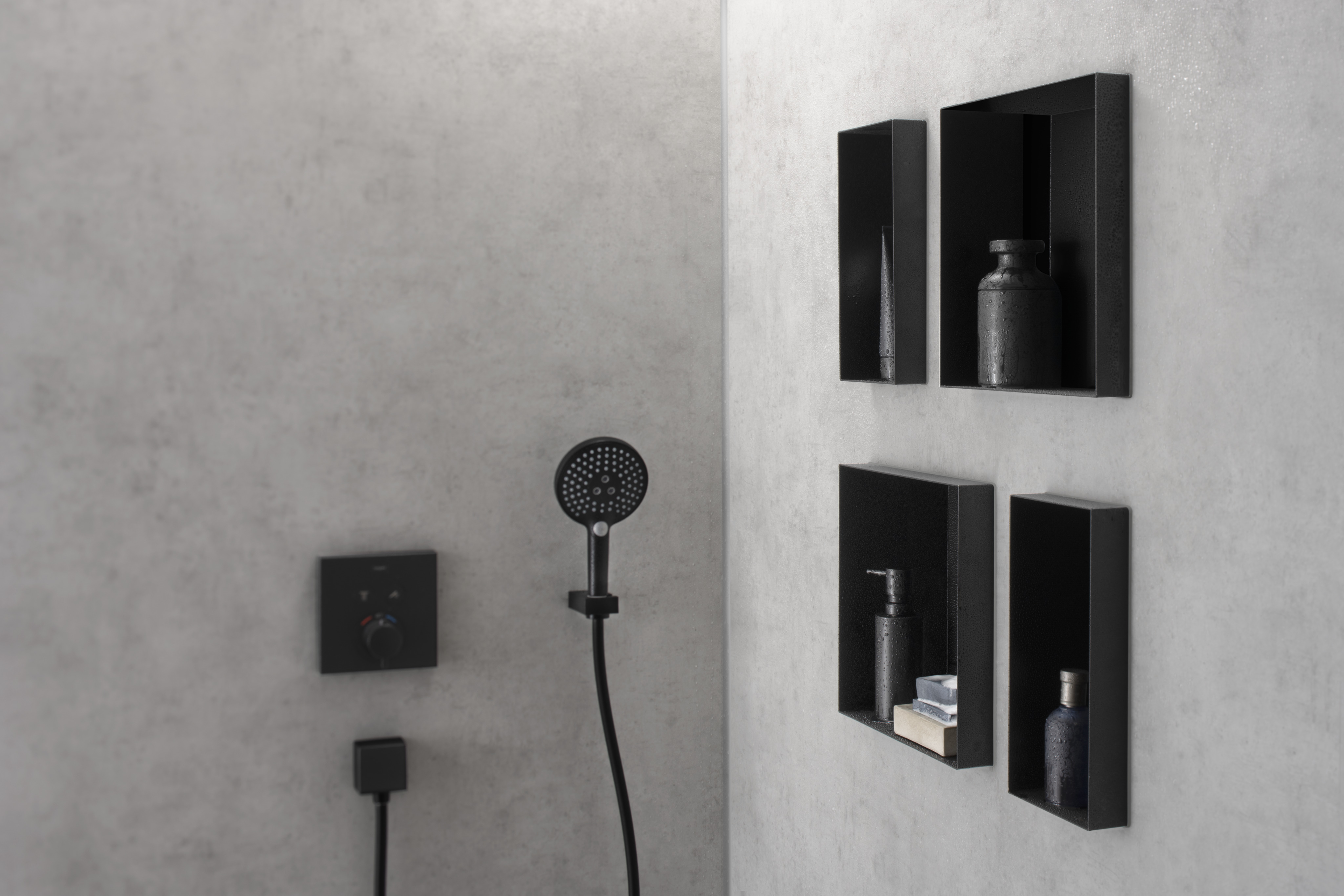 56076700 XtraStoris Minimalistic Wall безрамная ниша 300/150/140 Hansgrohe  - Вид №1