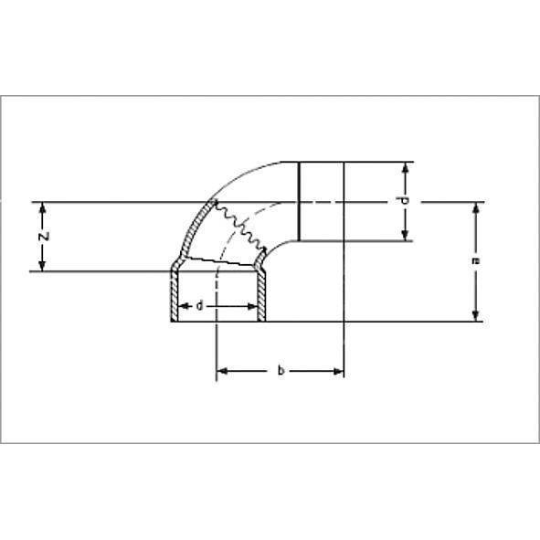 1509215 SANHA 5092 угол 90° ВП-НП, медь 15 мм  - Вид №1
