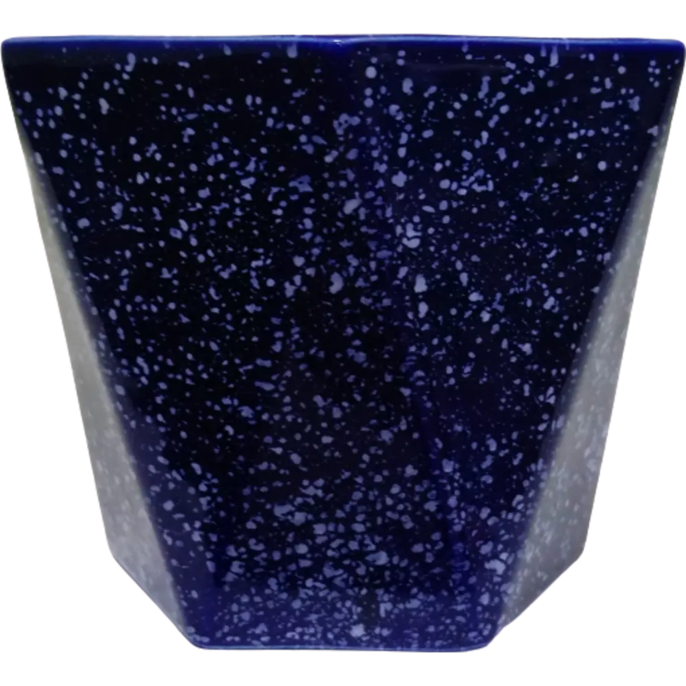 Кактусник 9x10x9 см v0.49 л керамика синий Santreyd STLM-2085146 - Вид №3