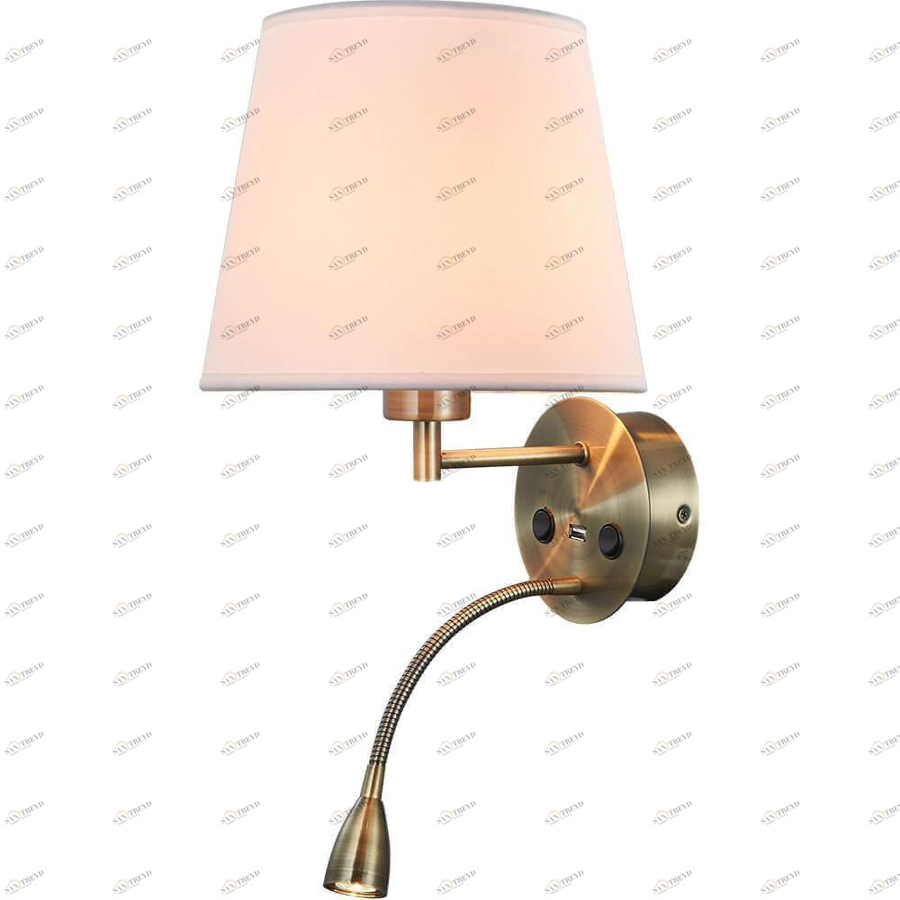 Бра настенное белое Mantra Caicos 6093 MANTRA CAICOS 00-3927429 Белый 