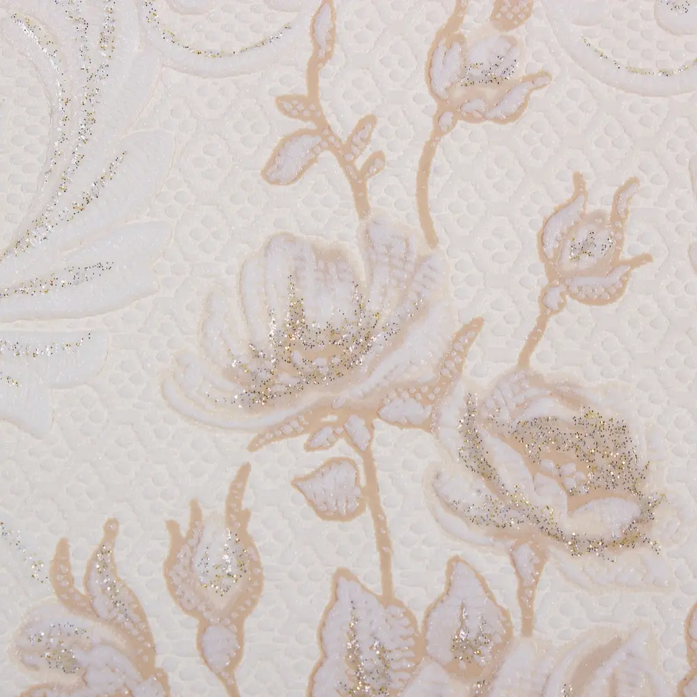 Обои виниловые Palitra Life Small Roses бежевые 0.53 м 1358-12 STLM-2062978 - Вид №2