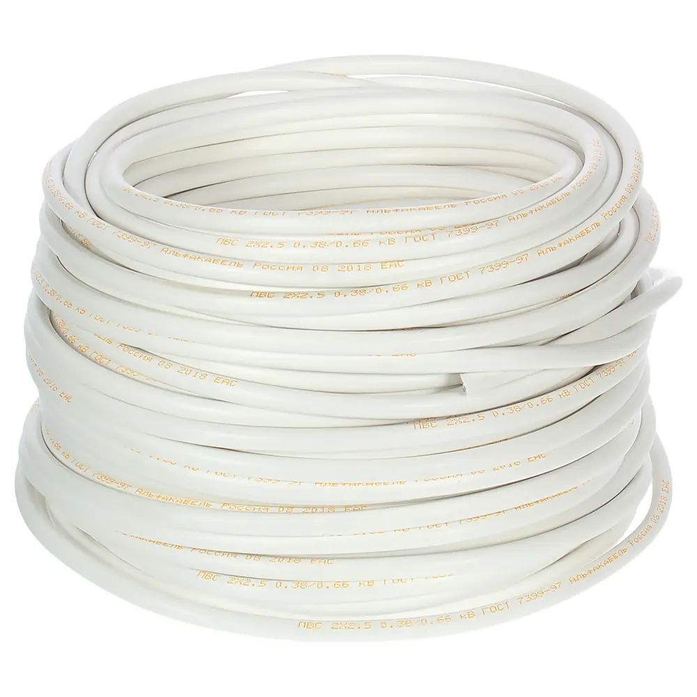 Провод Electraline ПВС 2х2.5, 5 м, ГОСТ 82034958 STLM-2114209  - Вид №1