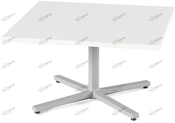 Herman Miller Квадратный журнальный столик с основанием 4 звезды Everywhere sun-id-1423321