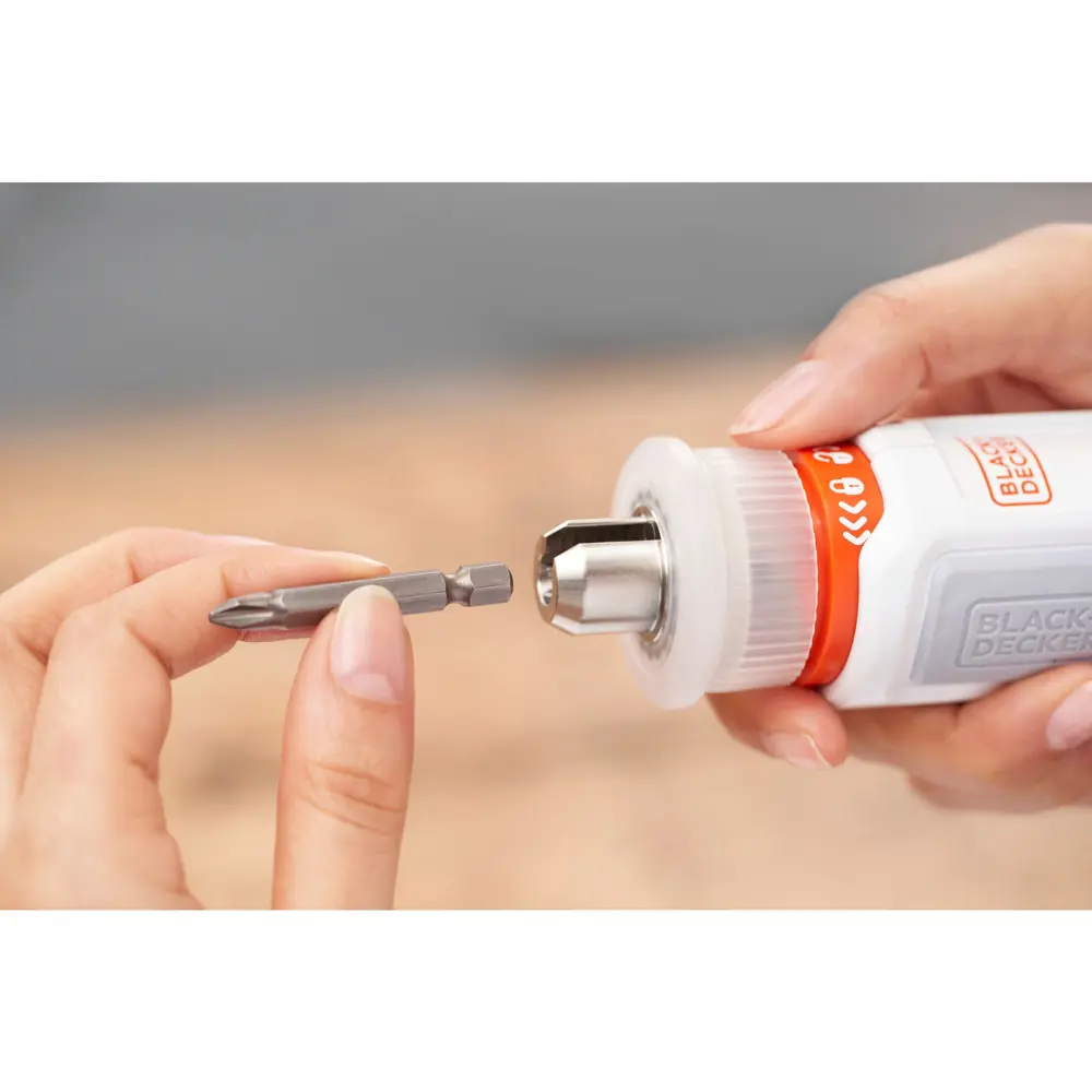 Отвертка аккумуляторная Black&Decker BCRTA01, 3.6 В Li-ion 1.5 Ач BLACK + DECKER STLM-2206731 - Вид №9