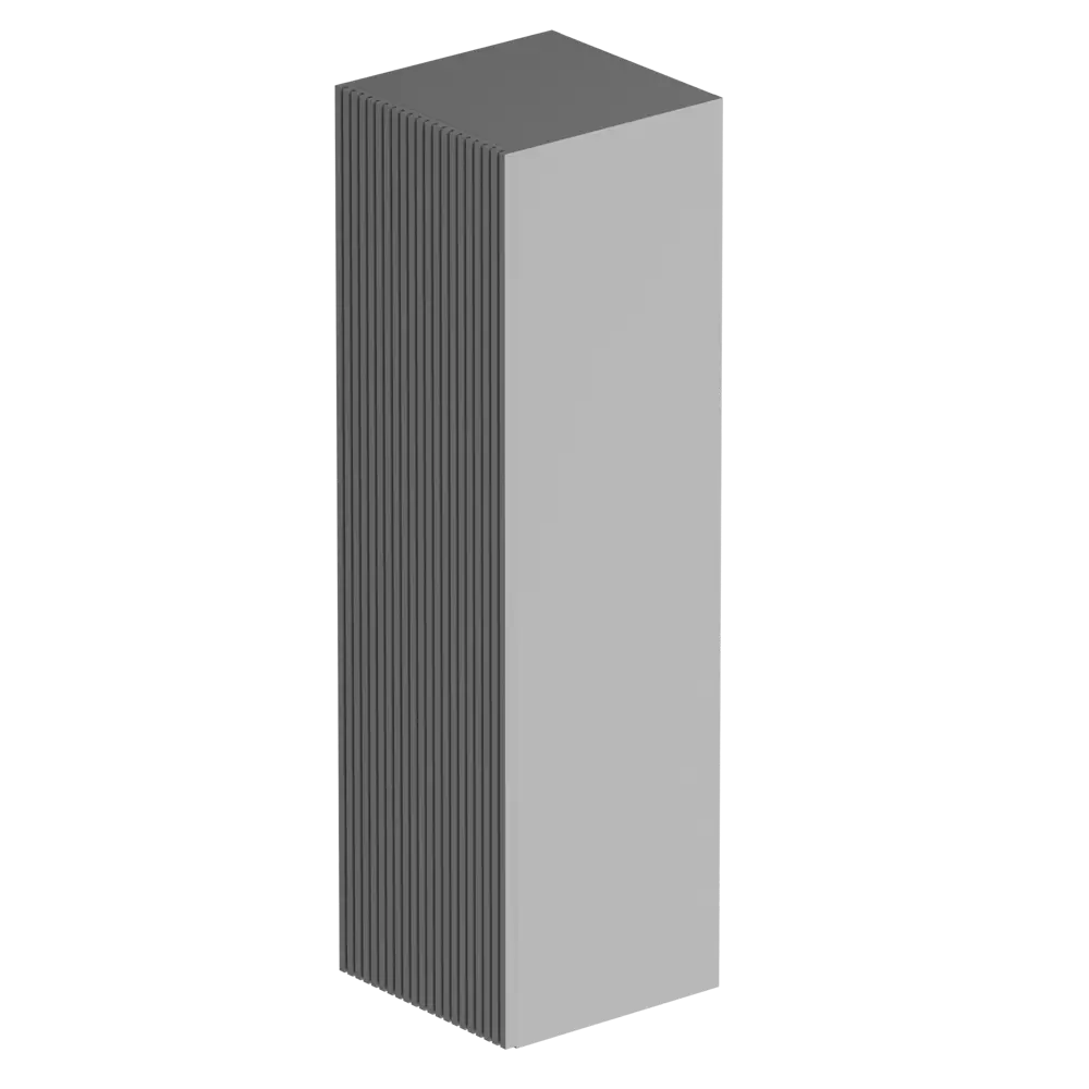 Пенал для ванной AM.PM Struktura в стиле графит 86811739 STLM-0071825