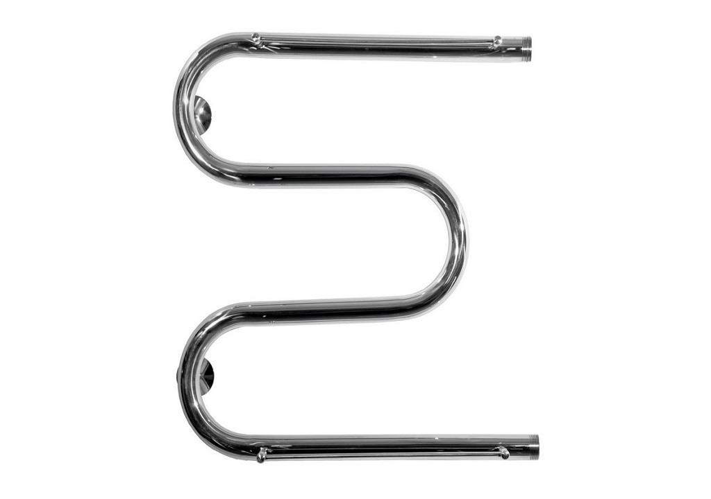 Полотенцесушитель водяной Aquanet М Серия-3/4" 600x600, с 2 полками 00234347 - Вид №1