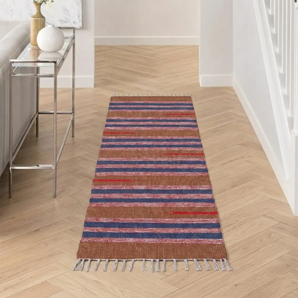 Коврик декоративный KREAFORTA Mysore 60x180 см хлопок разноцветный STLM-2089089 - Вид №5