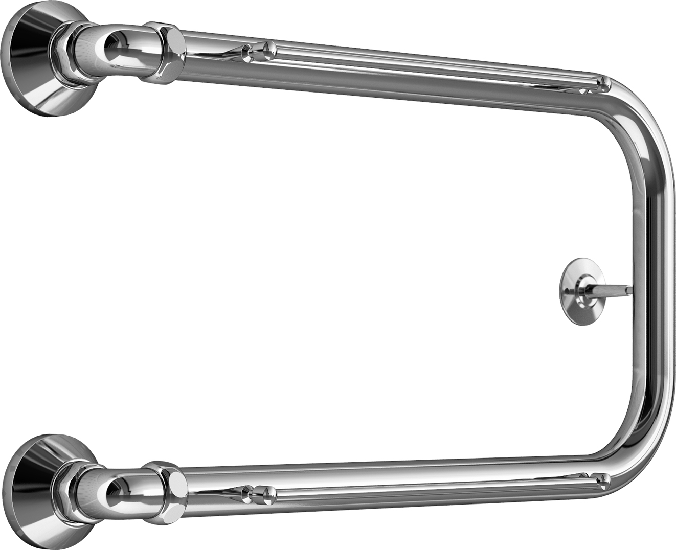 Полотенцесушитель Вид 36 с полкой водяной П-образный  Margroid ST-MRG1064 Santreyd  - Вид №1
