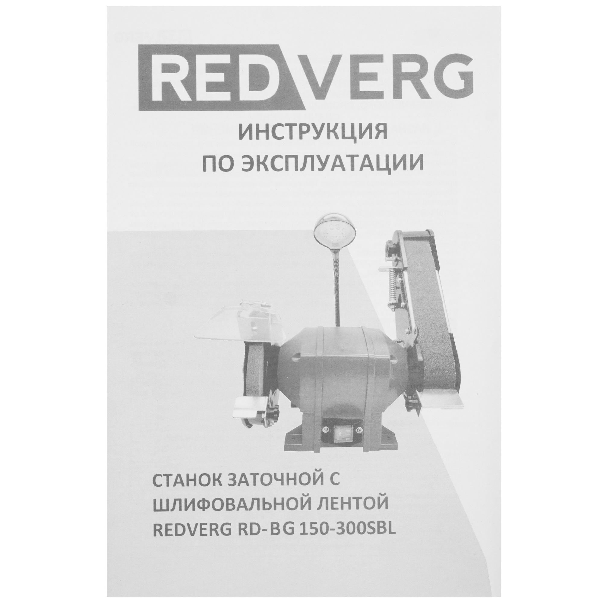 Точильный станок RedVerg RD-BG150-300SBL 9148865 STDN-0034618 - Вид №5