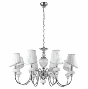 Подвесная люстра Crystal Lux Alma White SP-PL8 CRYSTAL LUX ДИЗАЙНЕРСКИЕ, ALMA 108717 Белый