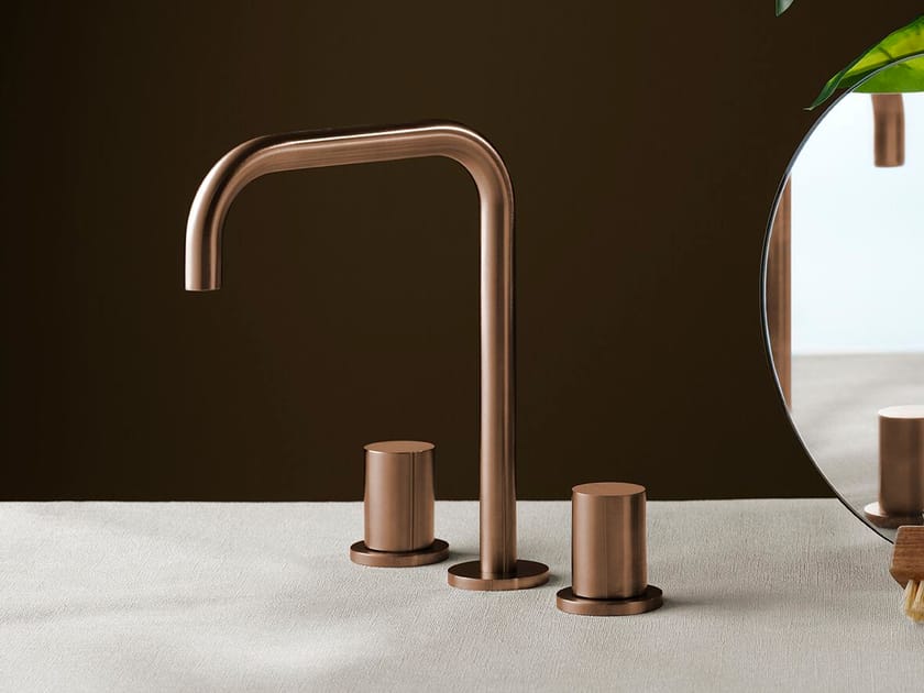 Смеситель для раковины из нержавеющей стали с 3 отверстиями Ritmonio Diametro35 S ARCH-00090023