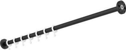 900.34.40S60 Карниз для штор, специальные длины HEWI System 900 - Вид №4