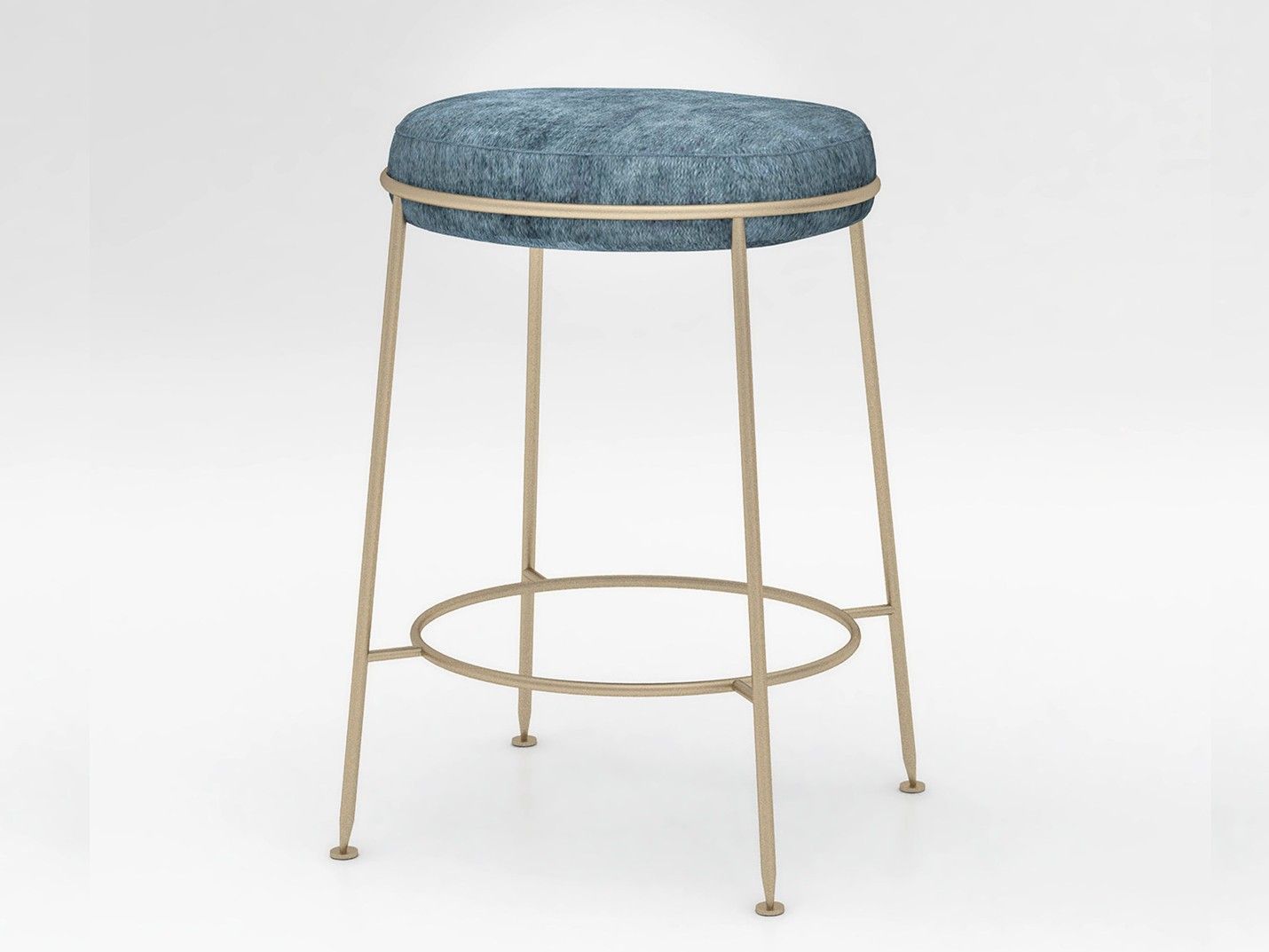 Бархатный барный стул с мягким сиденьем Sicis Амаретто ARCH-00097086