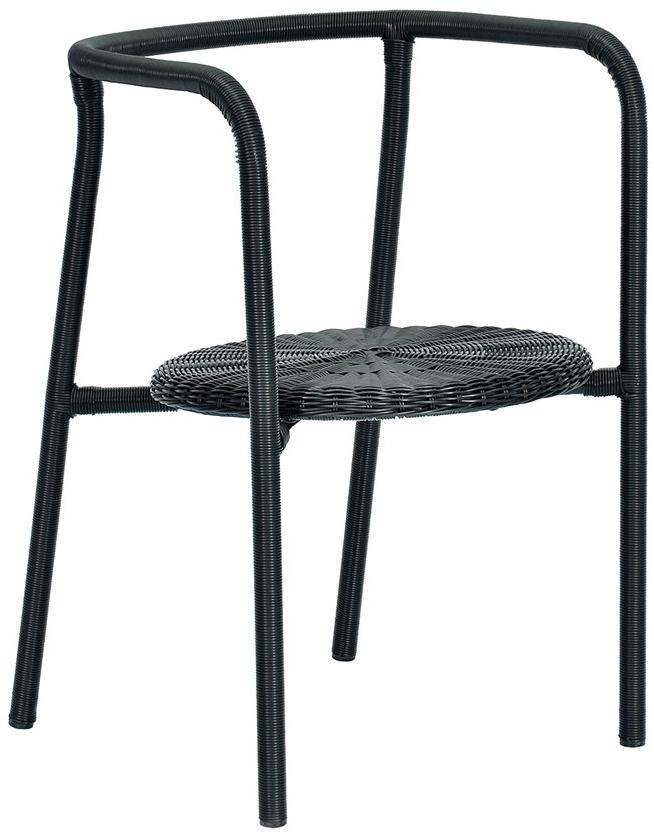 cbdesign Штабелируемый садовый стул с подлокотниками Zazie N342n1 - Вид №5