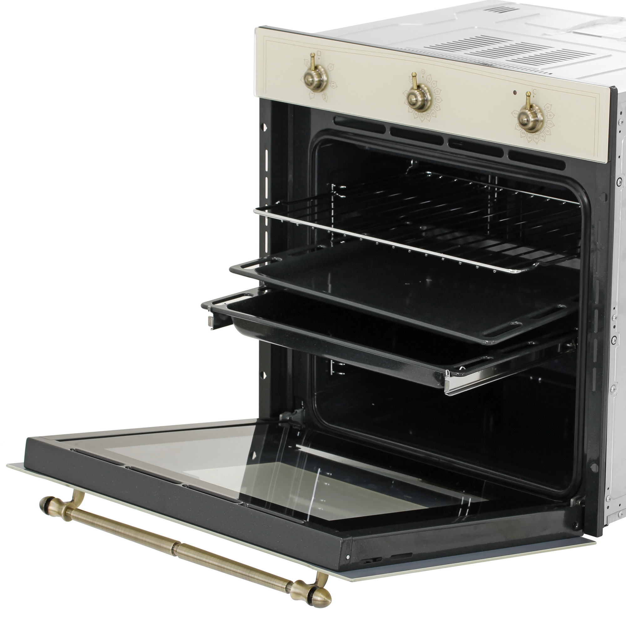 1319575 Электрический духовой шкаф Graude BK 60.2 EL бежевый STDN-0071668 - Вид №6