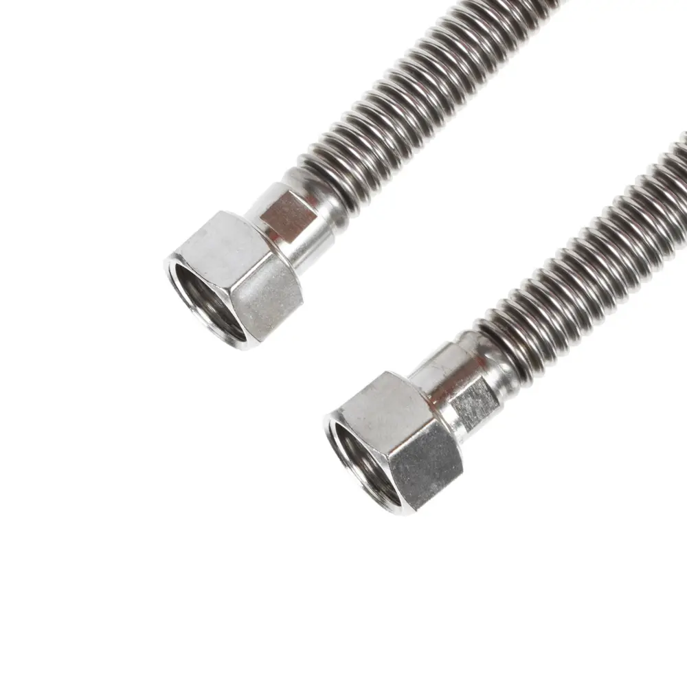 Подводка для газа и воды сильфонного типа 1/2", внутренняя резьба, 1.5 м 83182786 STLM-2194811 Santreyd  - Вид №1