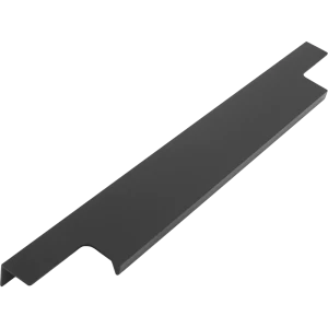 Мебельная ручка-профиль черная 296 мм