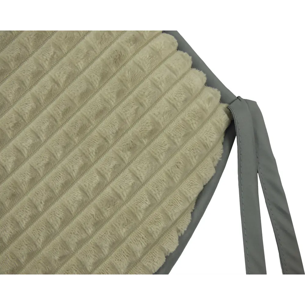 Галета для стула «Плюш» 38х40 см, плюш, цвет коричневый Santreyd STLM-2186348 - Вид №2