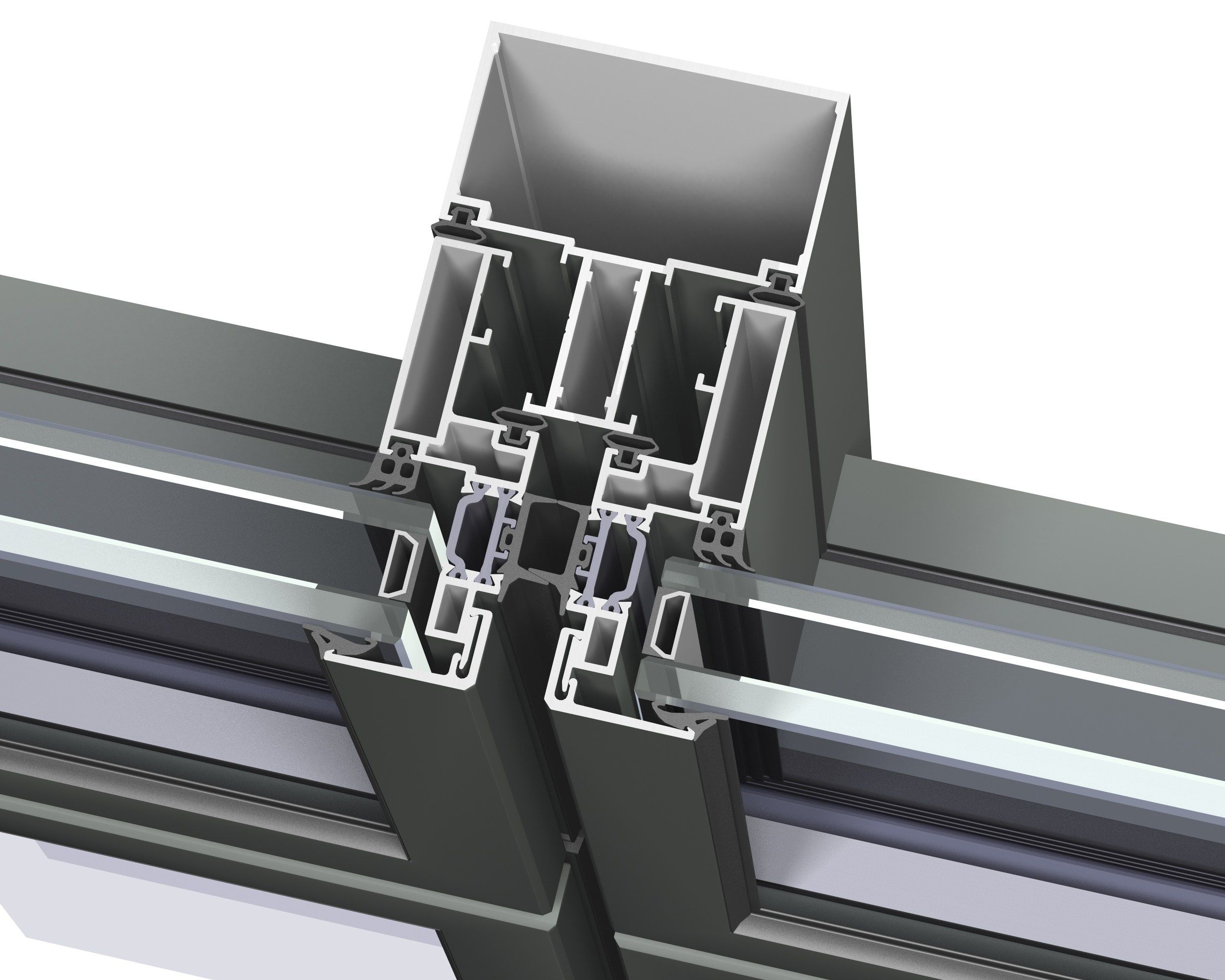 Алюминиевая система навесной стены Reynaers Aluminium ConceptWall ARCH-00093759 - Вид №9