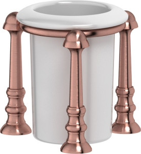 STI 627 Держатель со стаканом настольный 3SC STILMAR ANTIQUE COPPER