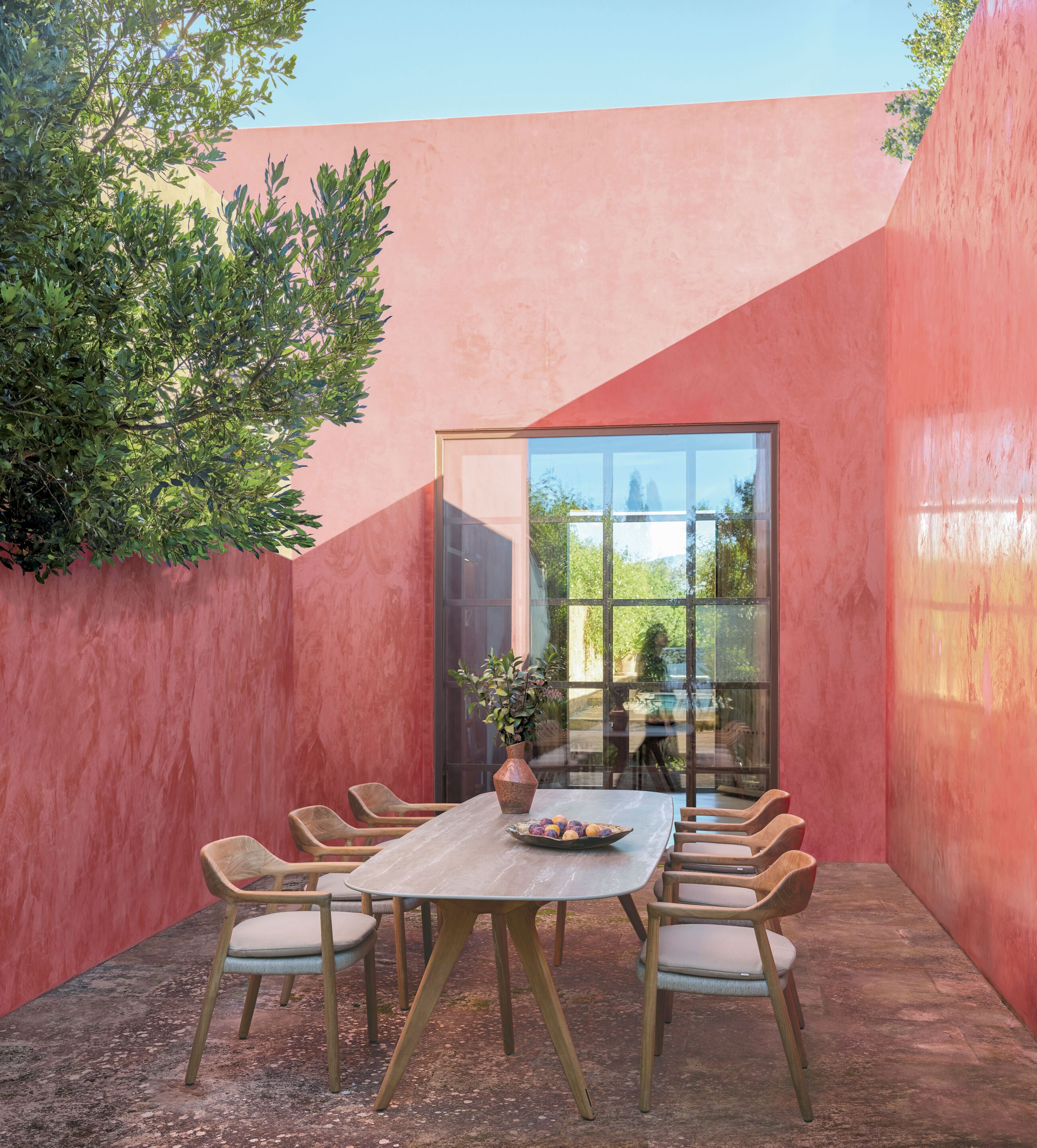 Стул для сада из тикового дерева с подлокотниками MANUTTI Yiko ARCH-00133152 - Вид №4