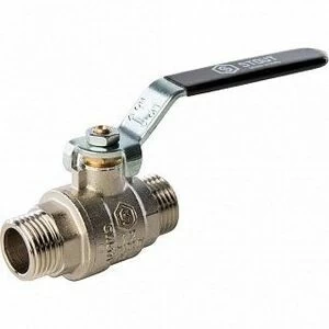 Кран шаровый STOUT НН 1/2" полнопроходной, рычаг