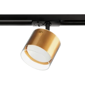 Трековый спот Wolta с золотым покрытием для акцентного освещения 89436514