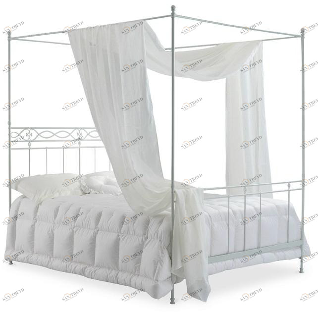 Cantori Кованая двуспальная кровать с балдахином sun-id-1382034