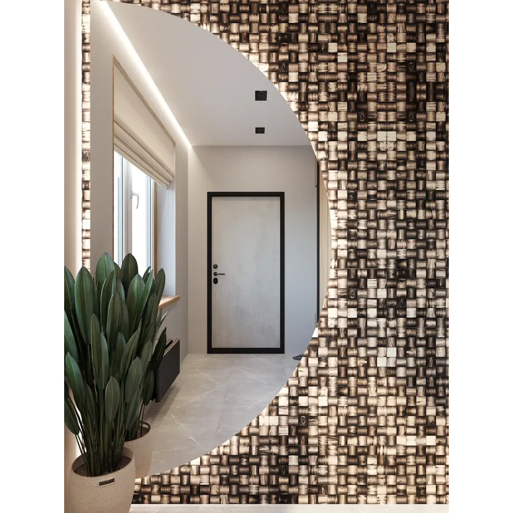 Деревянная мозаика ЭШФОРД 50x50 мм 300x300 мм Santreyd STLM-2093954