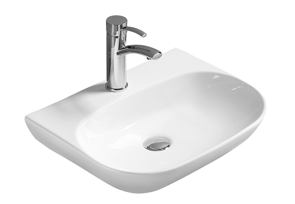 SL-2005 Раковина керамическая накладная с переливом LAB.Space 