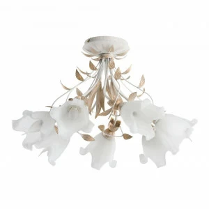 Потолочная люстра Alfa Estera New 17076 ALFA ДИЗАЙНЕРСКИЕ, ESTERA NEW 183709 Белый