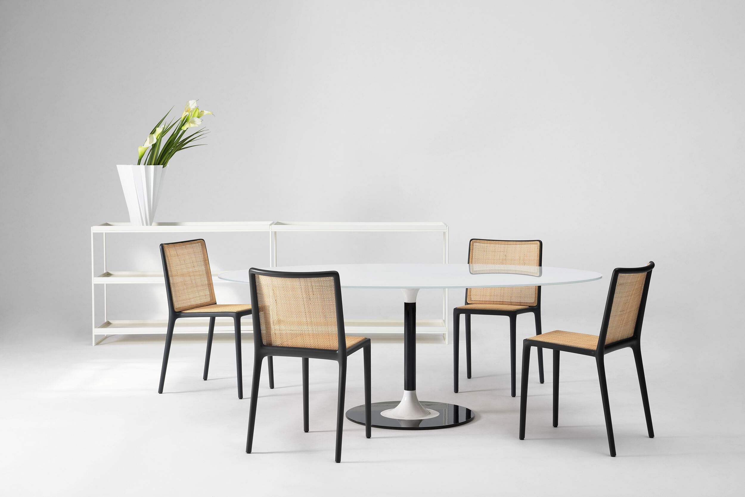 Венский соломенный стул без подлокотников Kartell BELVEDERE ARCH-00104530 - Вид №5