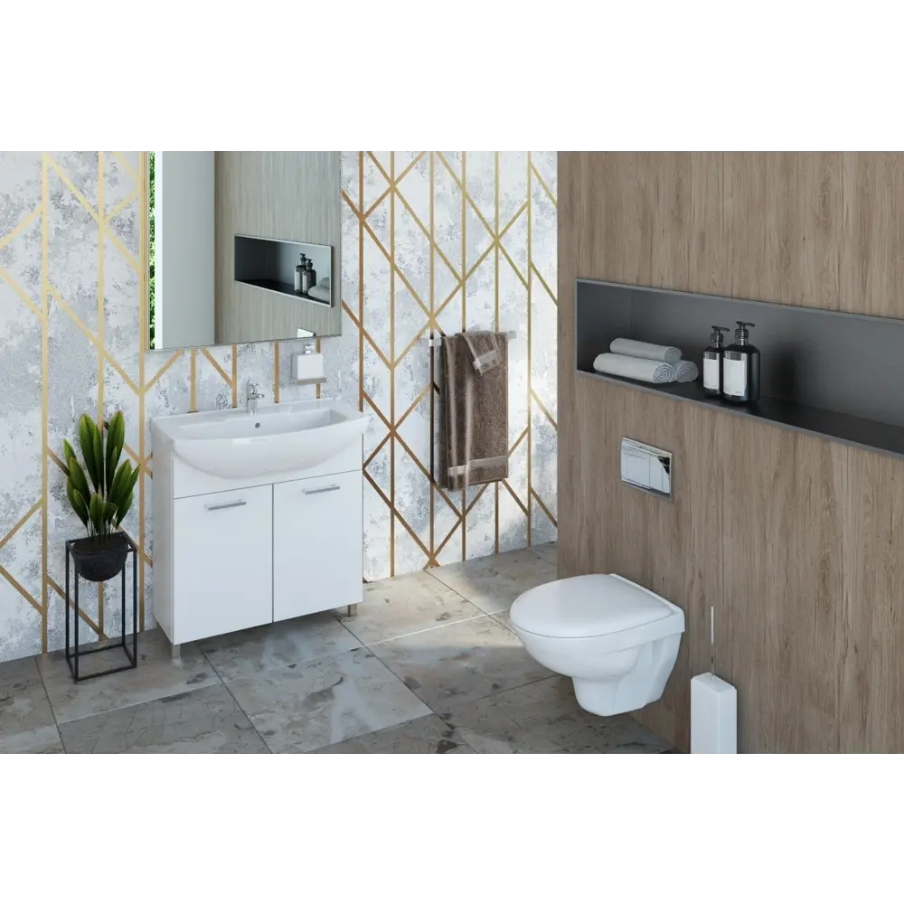 Унитаз подвесной Rosa Элеганс Микролифт STLM-2051490 - Вид №2