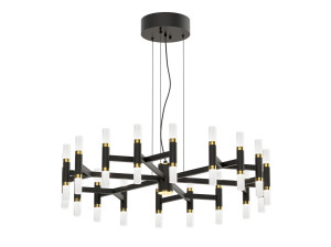 Металлическая люстра