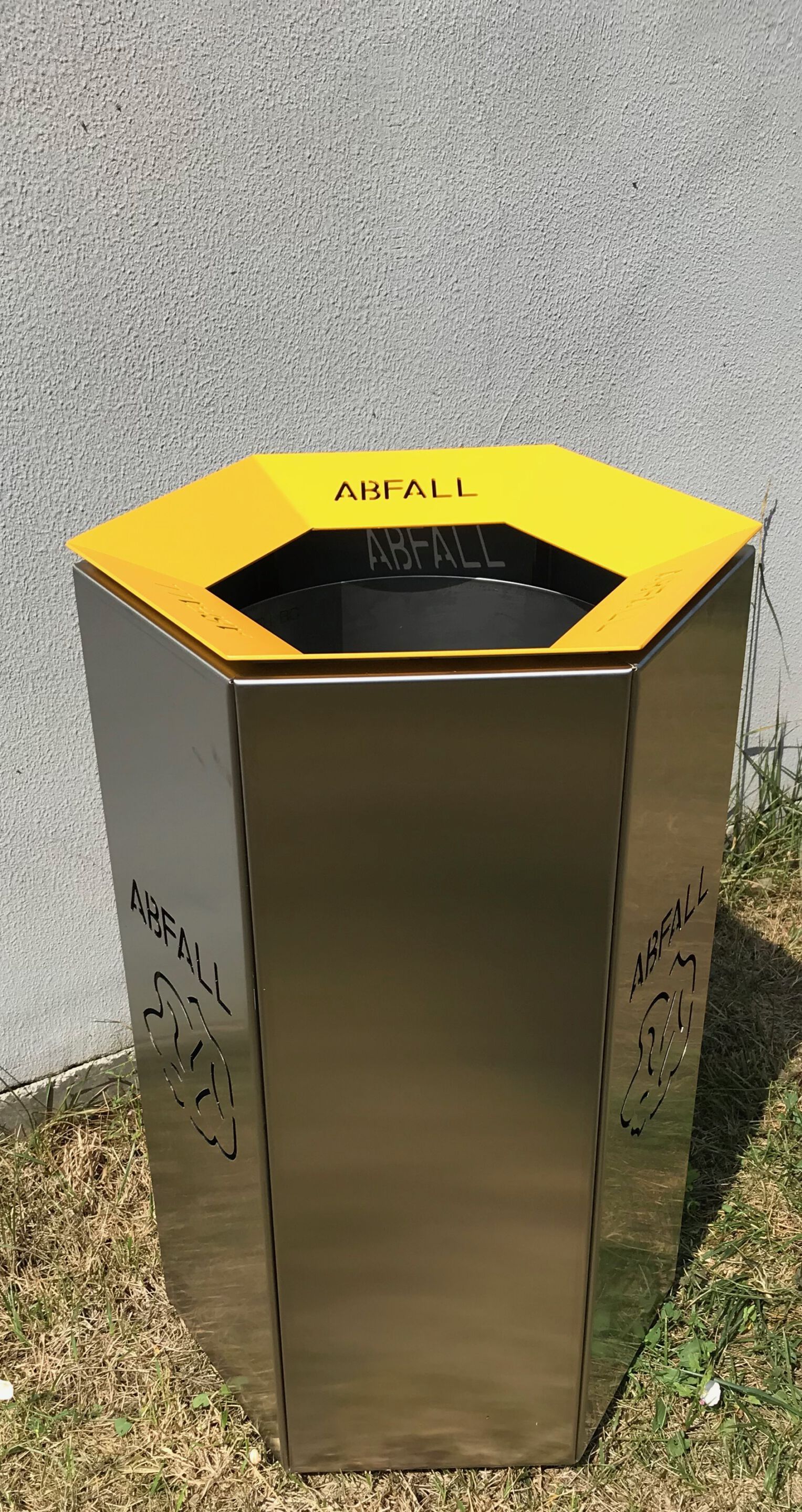 Открытый мусорный бак из нержавеющей стали для утилизации отходов CITYSì BEEHIVE ARCH-00014716 - Вид №4