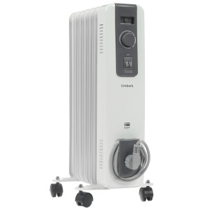 5334499 Масляный обогреватель Timberk TOR 21.1507 NMN белый
