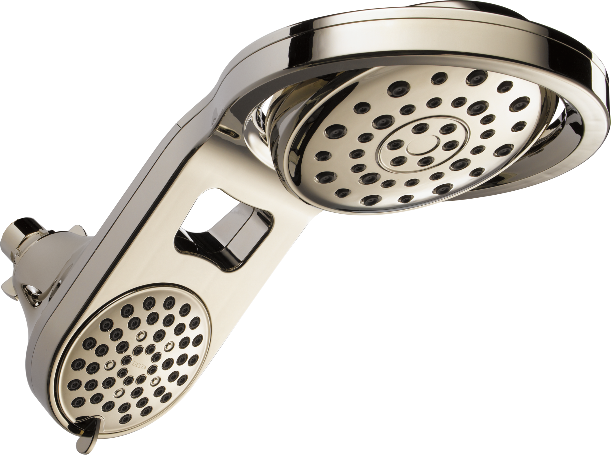 58580-PN-PK HydroRain® 5-настройка душевая лейка два в одном Delta Faucet Universal Showering Полированный никель  - Вид №1