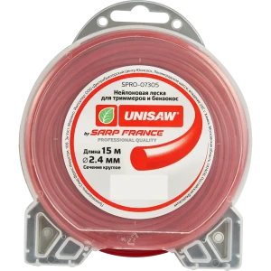 Леска для триммера Unisaw ø2.4 мм 15 м круглая 86669571 STLM-2079300