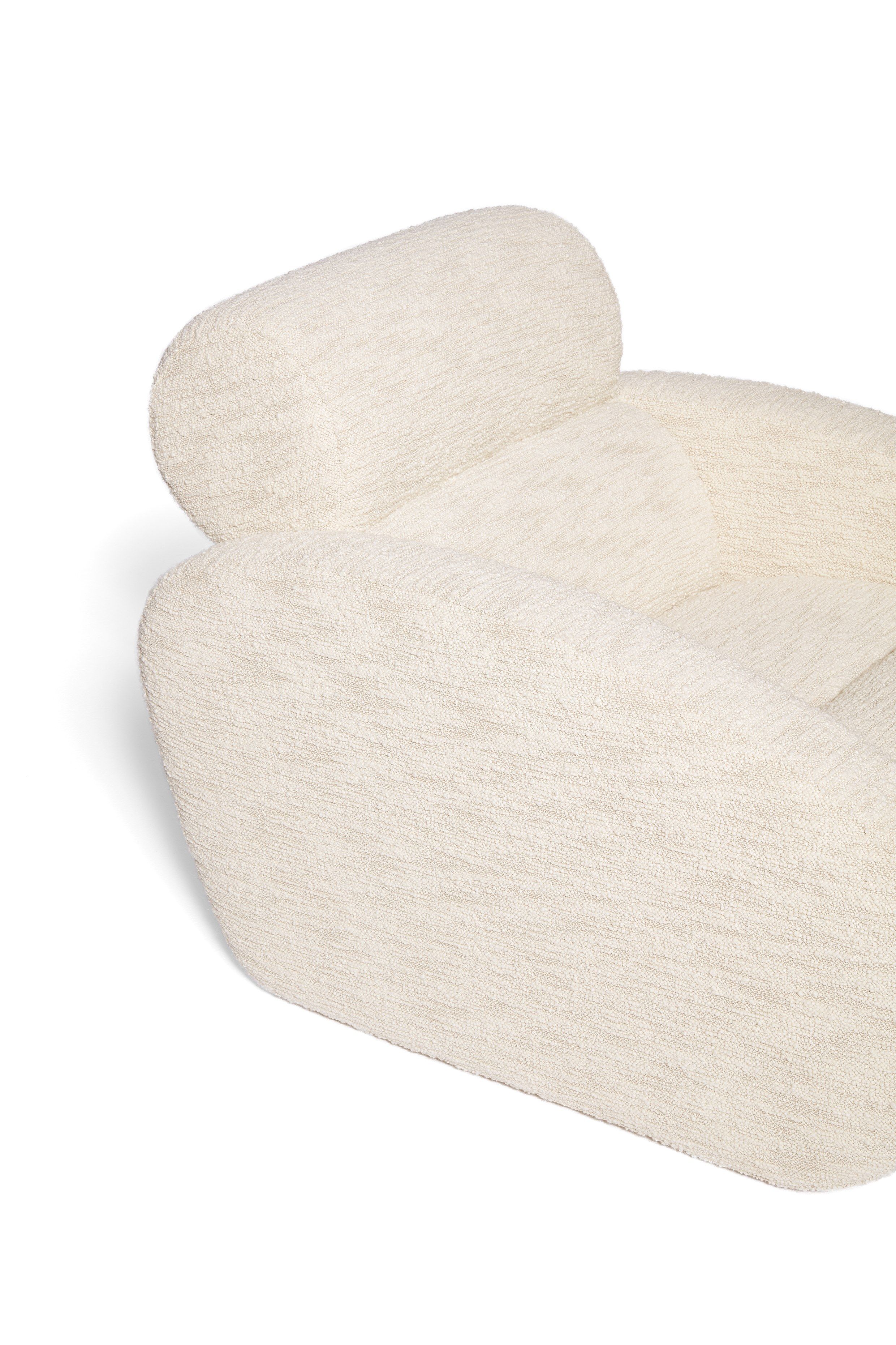 Тканевое кресло с подлокотниками Munna FRANK ARCH-00118990 - Вид №4