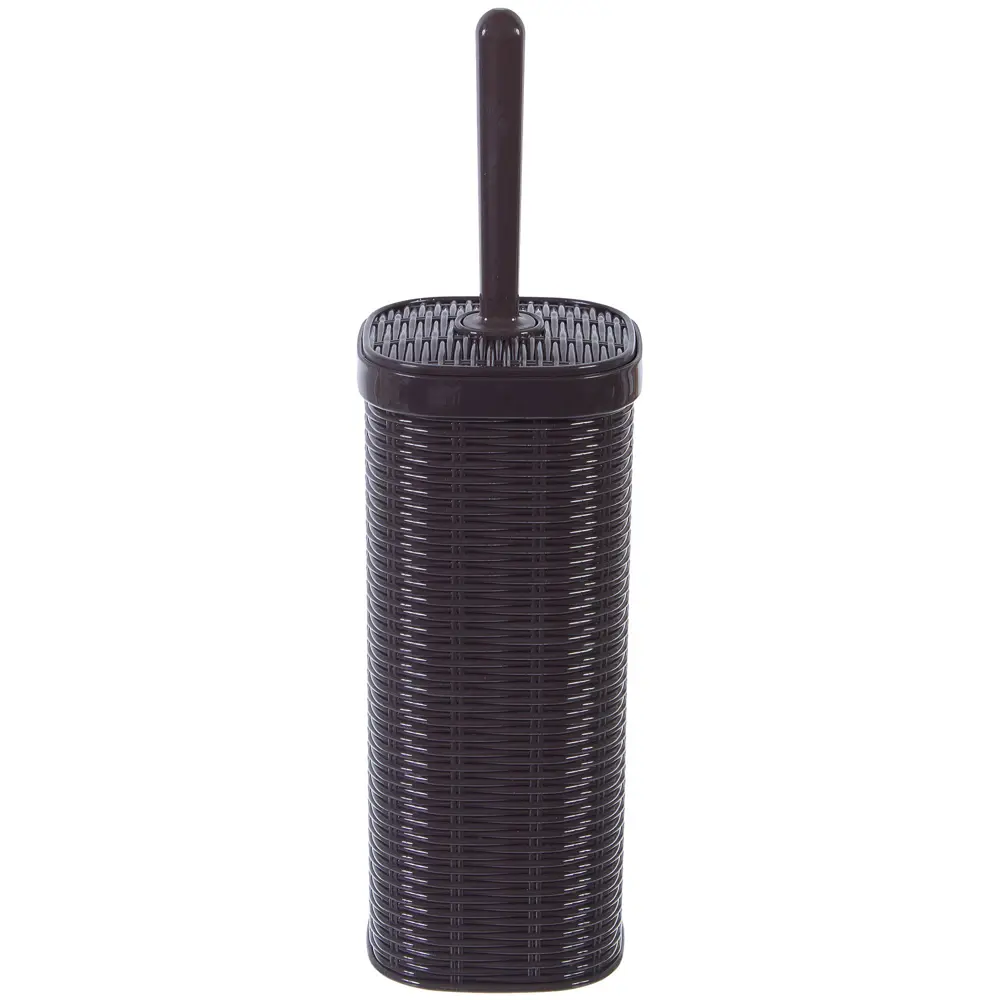 Ёршик для унитаза напольный Swensa «Rotang» пластик цвет коричневый STLM-2194417
