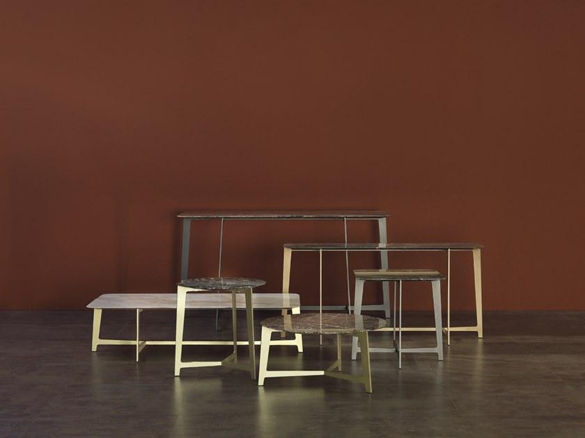 Borzalino Круглый мраморный журнальный столик для гостиной B series sun-id-1513726 - Вид №3