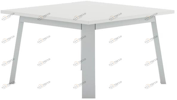 GANDIABLASCO Квадратный журнальный столик из термо-лакированного алюминия Timeless sun-id-1416344