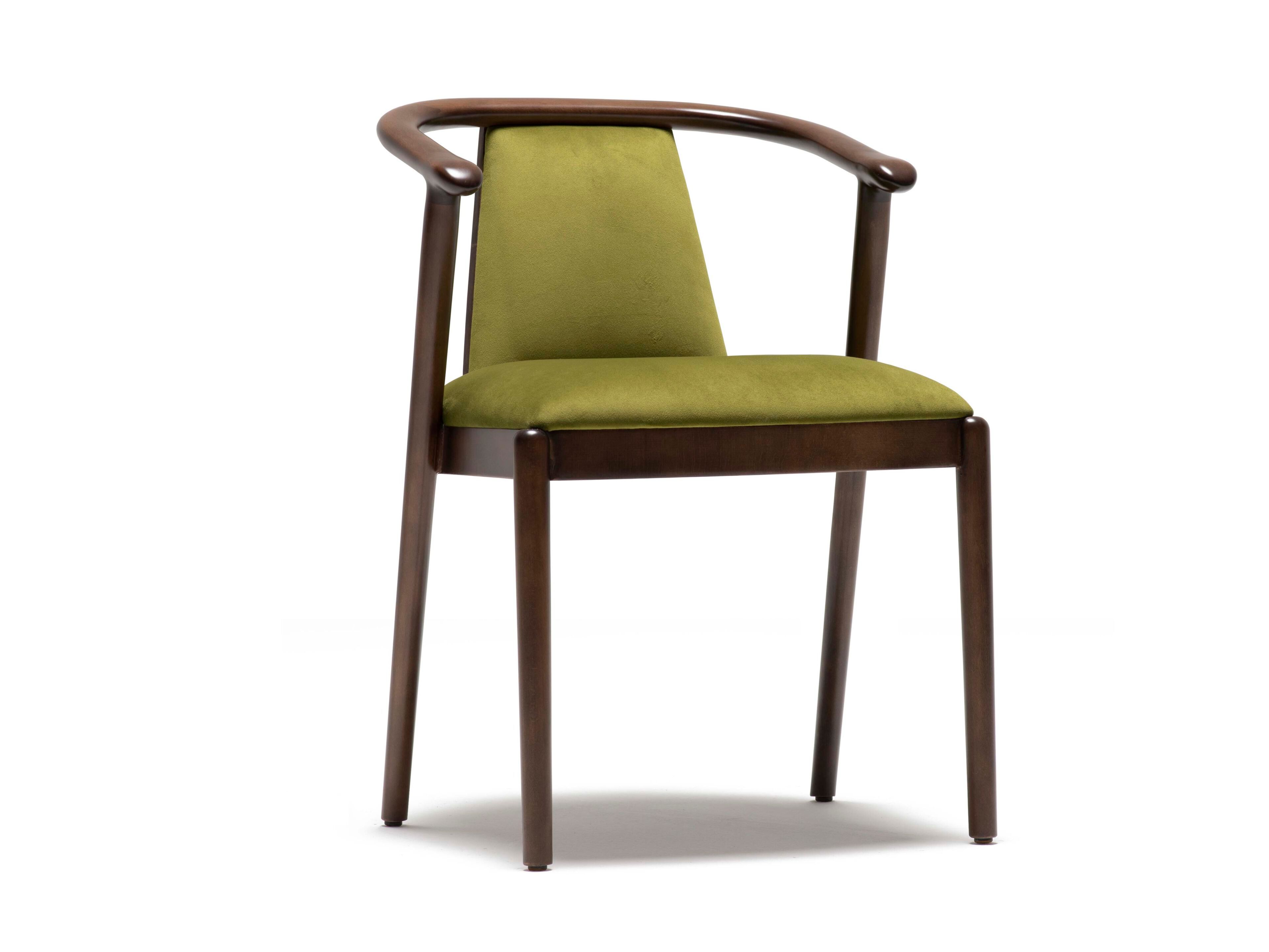 Стул из бархата и ясеня Papell Design гостиница ARCH-00010129 - Вид №6