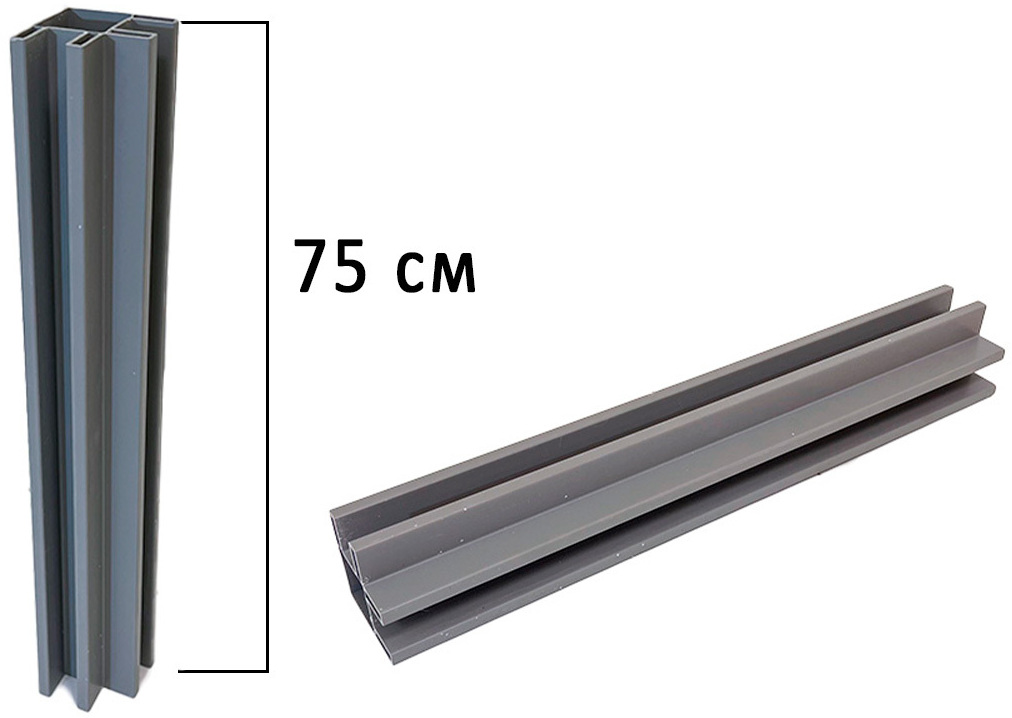 Ножка угловая 75 см ГеоПластБорд