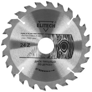 Диск пильный Elitech 1820.054000 9187650