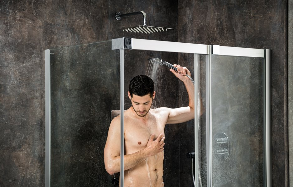 MSDPS-100/80 R белая+транспарент Ravak 0WPA4100Z1 - Вид №9