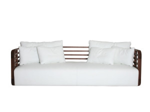 3-местный диван из массива дерева