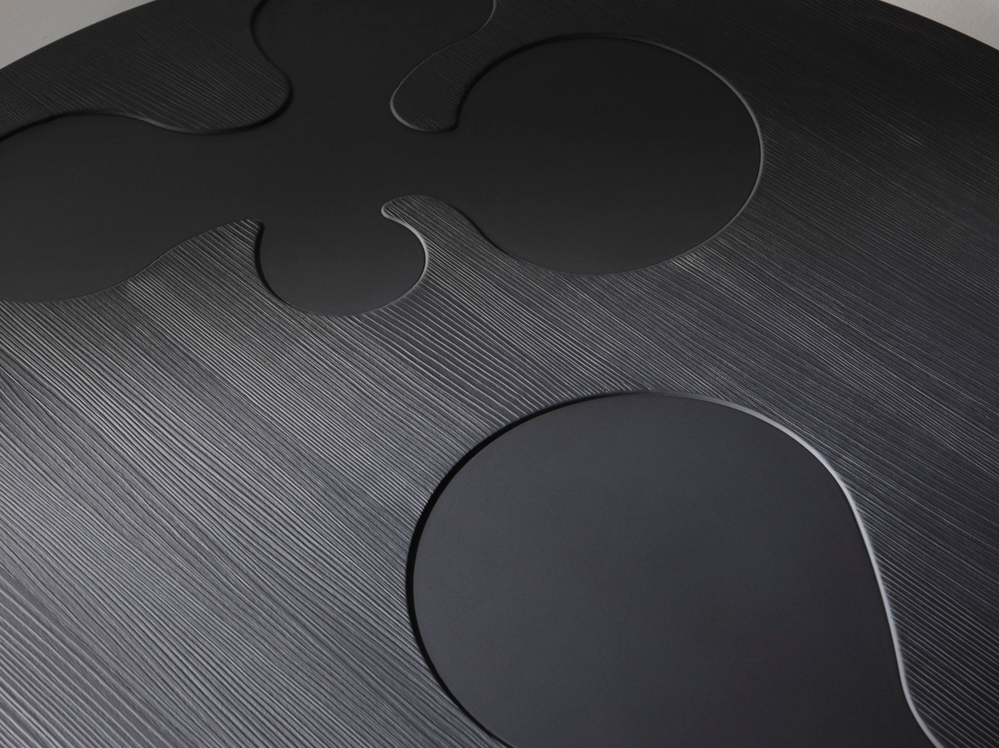 Низкий круглый стол из стали и дерева ALBEDO ISOLE ARCH-00088231 - Вид №4