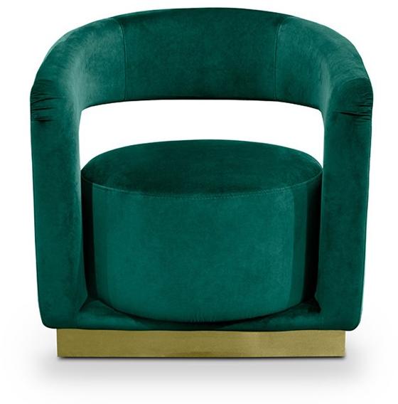 Essential Home Кресло из ткани с подлокотниками Ellen sun-id-1508098 - Вид №1